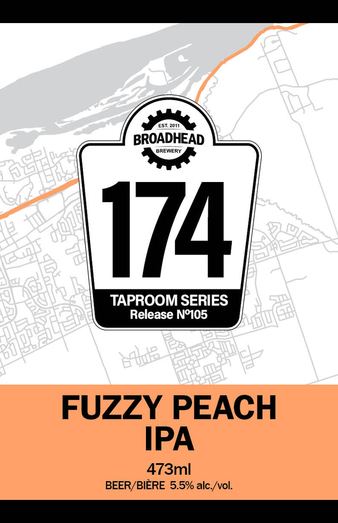 FUZZY PEACH IPA - 473mL