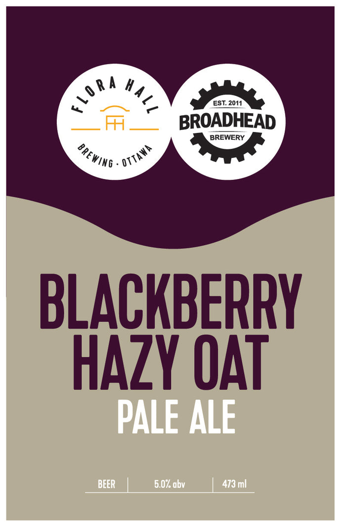 BLACKBERRY HAZY OAT PALE ALE - 473mL