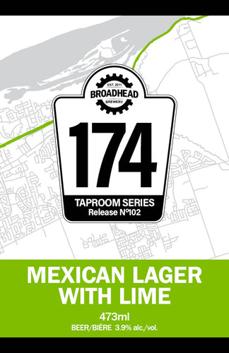 MEXICAN LAGER WITH LIME - 473mL