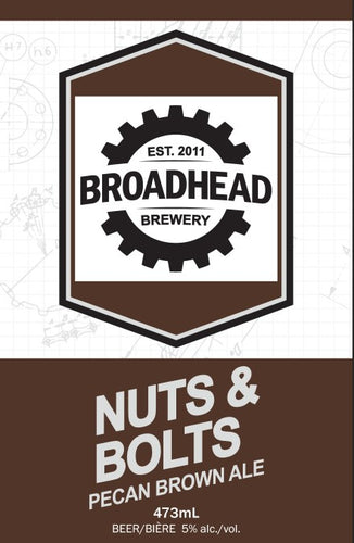 NUTS AND BOLTS - PECAN BROWN ALE - 473ml